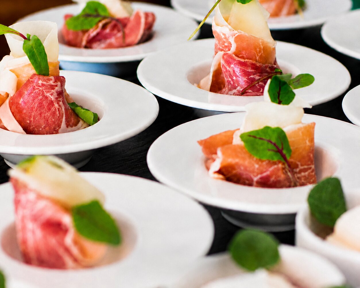 Canapés e gastronomia para evento corporativo